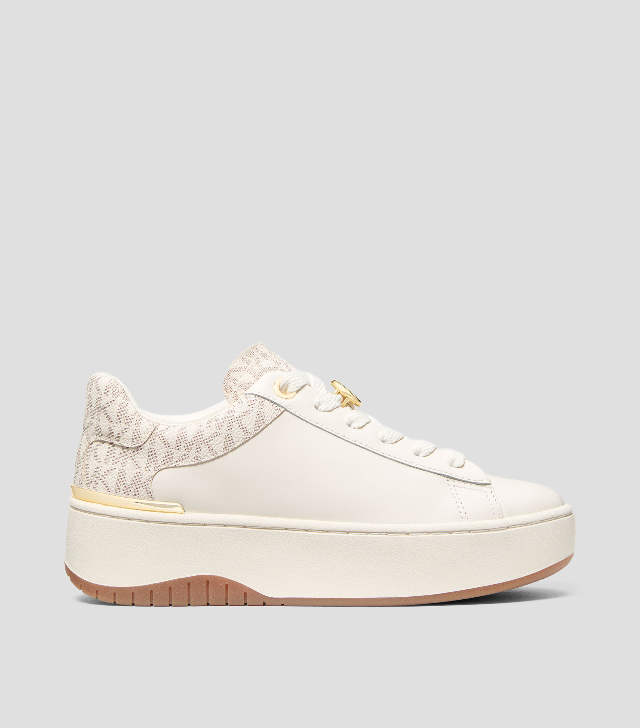Tenis casuales con plataforma Dottie en piel Mujer